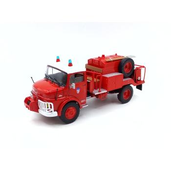 Mercedes-Benz LAF 911 Camiva Tanker Straż Pożarna 1973  - skala 1:43 - Hachette